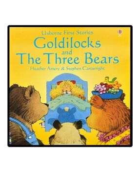 BUNDLE & SAVE🎉Usborne First Stories: Goldilocks & The Three Bears Softcover Book